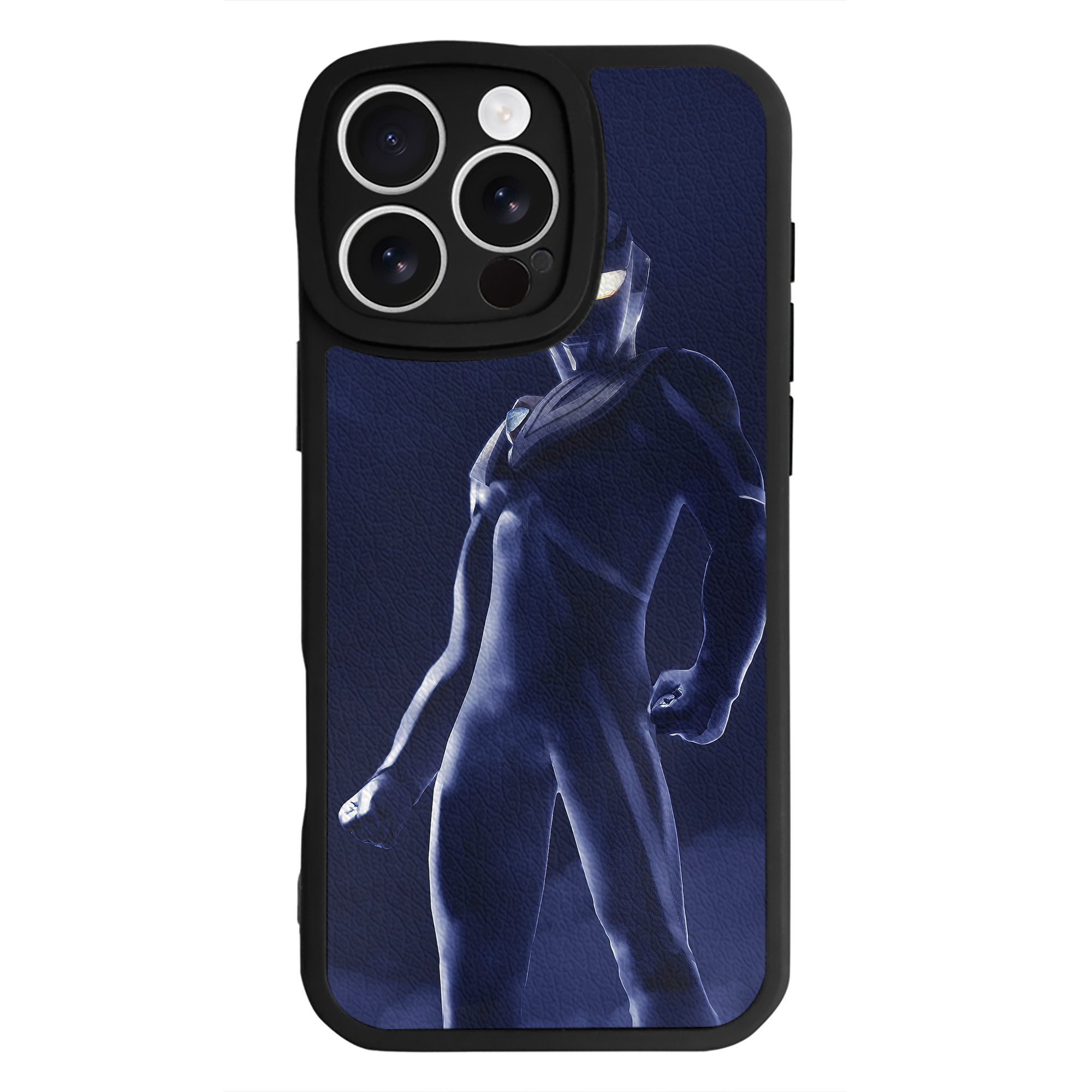 （画像用） ウルトラマン Ultraman 【iPhone 16シリーズ対応】シリコンスマホケース（レザー調） 材質：シリコン